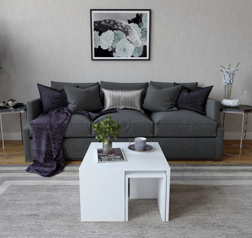 Dohányzóasztal Ortala (fehér). 1062869