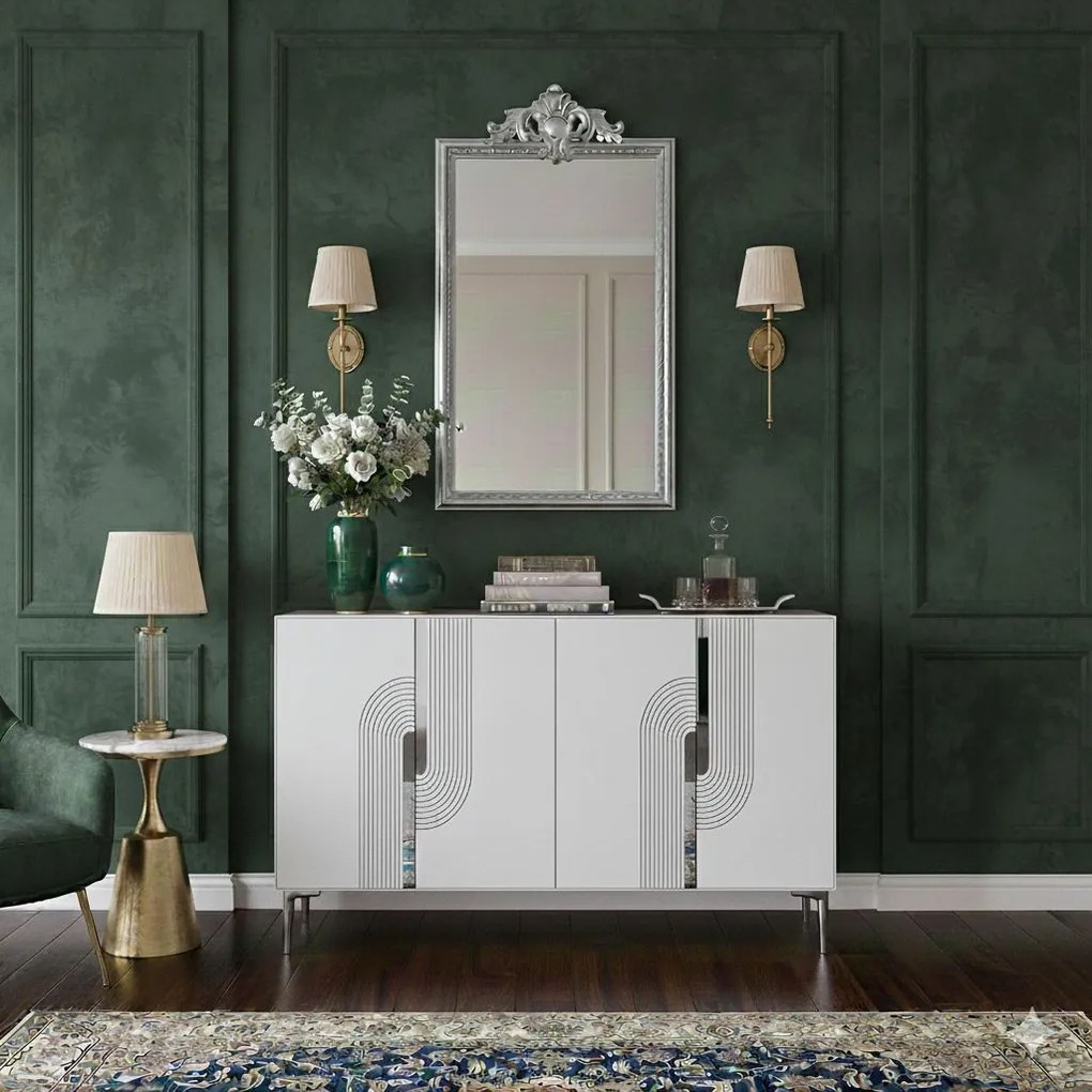 Meyra 120 - White, Silver
