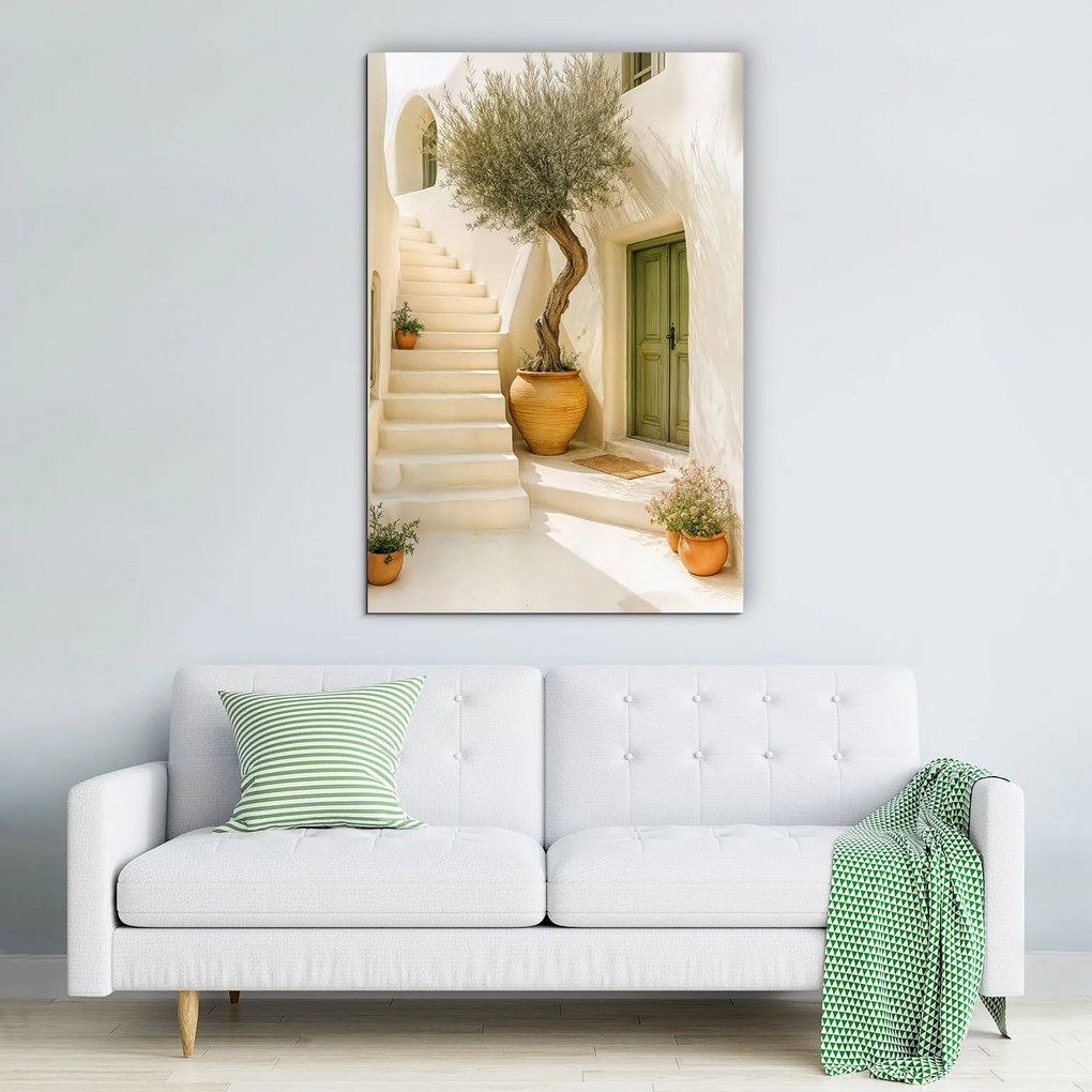 DUBLEZ | Provence-i stílusú kép - Olajfa