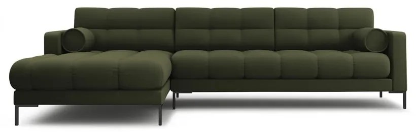 Zöld sarokkanapé (bal oldali) Bali – Cosmopolitan Design
