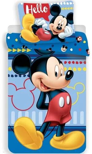 Mickey 004 gyermek pamut ágynemű, 140 x 200 cm, 70 x 90 cm