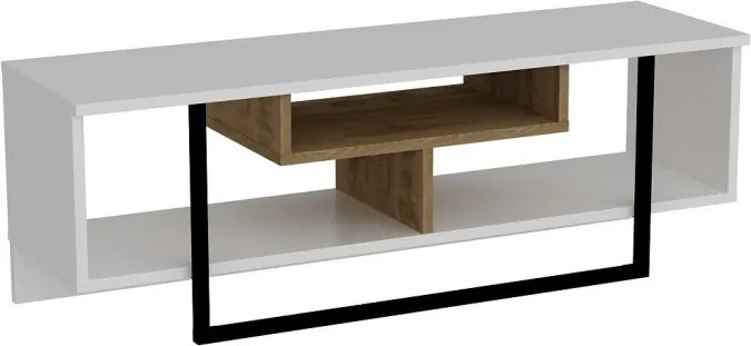 Asal TV-állvány, fehér-fekete, 119,4 cm – TR875ZNA3046