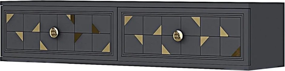 Moka 120 - Anthracite, Gold