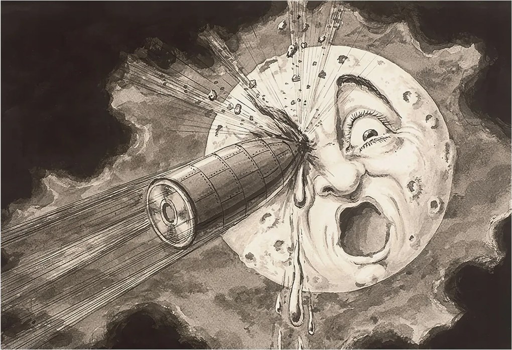 Dekoratív Fotótapéta Fali Kozmikus Ütközés 152x104 Ragasztó