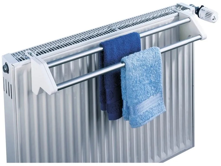 Ezüstszínű függő ruhaszárító 2 m Twin Extendable – Wenko