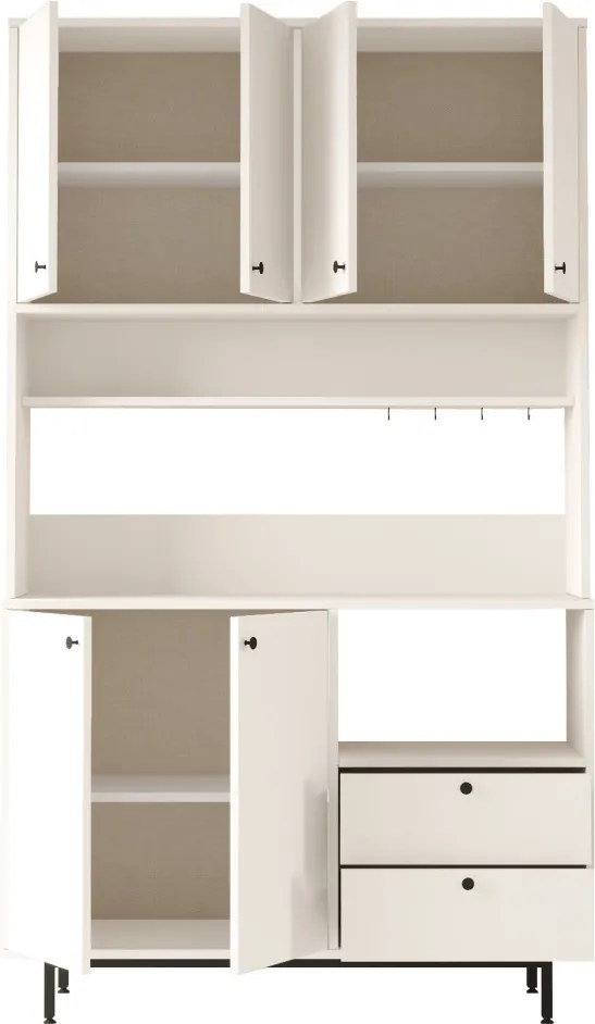 Konyhaszekrény, 120 cm – RE7-W