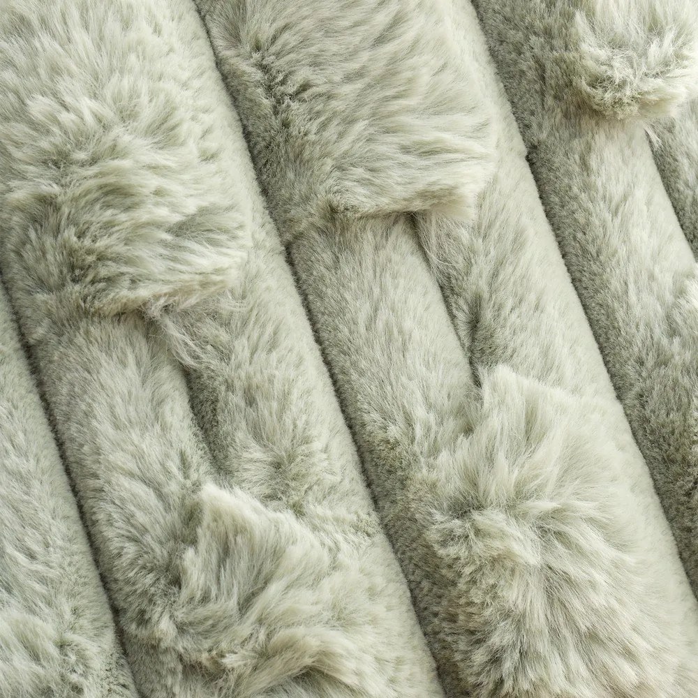 Mikroplüss díszpárna 50x50 cm Carved Fur – Bianca