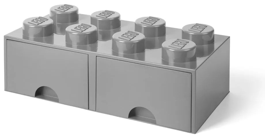 Szürke 2 fiókos tárolódoboz - LEGO®