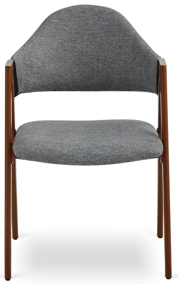 Elegáns Étkezőszék Szürke/Dió Színben. RUIZ