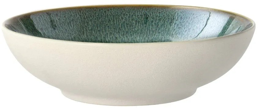 Fehér-zöld kőedény tálka 900 ml Gastro White/Green – Bitz