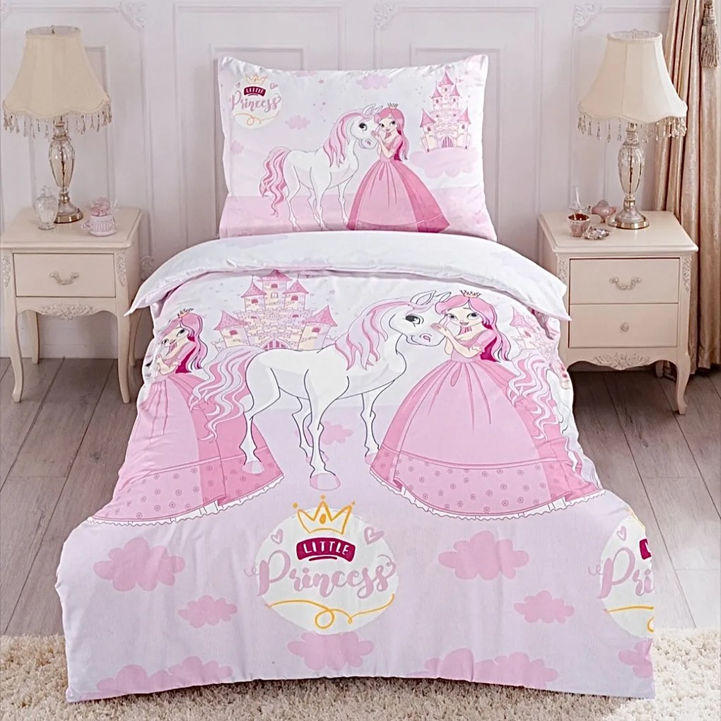 Princess pamut gyerek ágyneműhuzat 200x140cm+90x70cm TiaHome