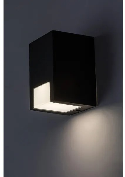 Rabalux 77054 - Kültéri fali lámpa CERNON 1xGU10/7W/230V IP44 fekete