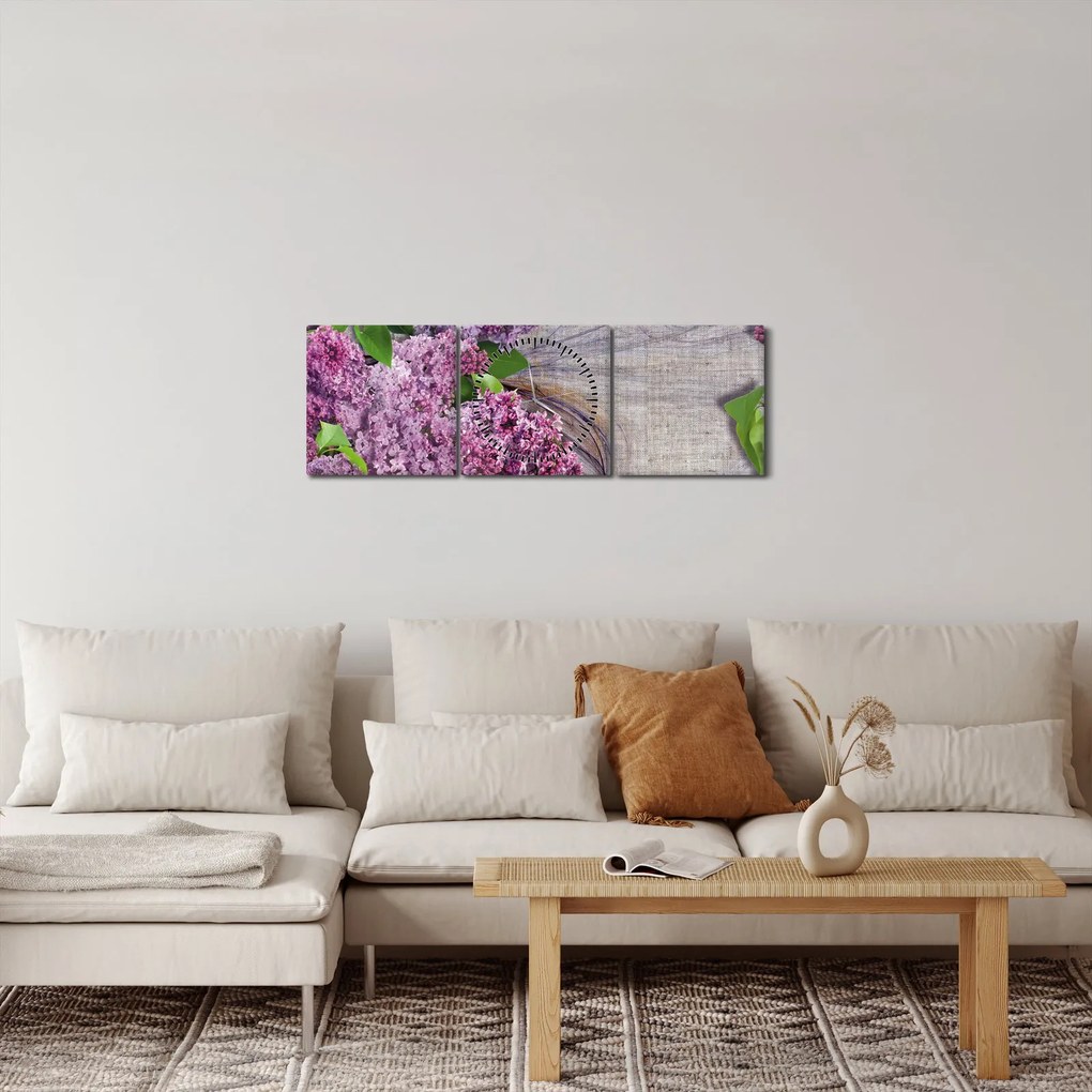 Kép - Orgona (órával) (90x30 cm)