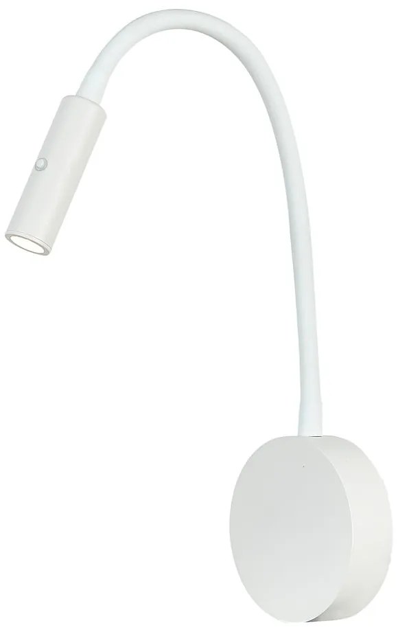 Leo fehér falilámpa, magasság 53 cm - SULION