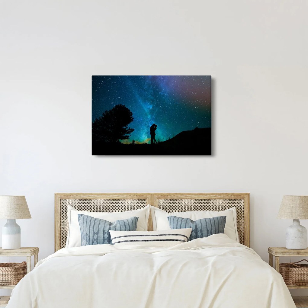 Kép - Találkozás a csillagok alatt (90x60 cm)