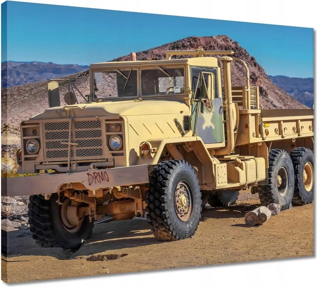 Vászonkép 50x40 Amerikai teherautó