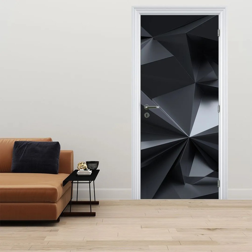 Fotótapéta ajtóra - Geometriai absztrakció (95x205cm)