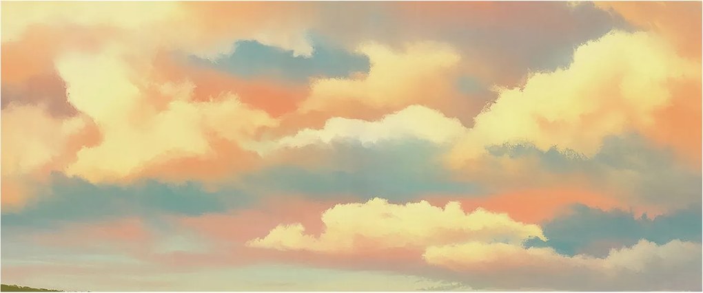 Fotótapéta Flizelina Nappali és Hálószoba Ég felhők 250x104 Ragasztó