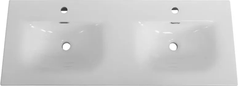 Eros SKY 1 - beépíthető mosdó DUPLA - 121 x 46 cm