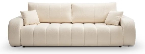 DESIO kinyitható háromszemélyes kanapé, bézs