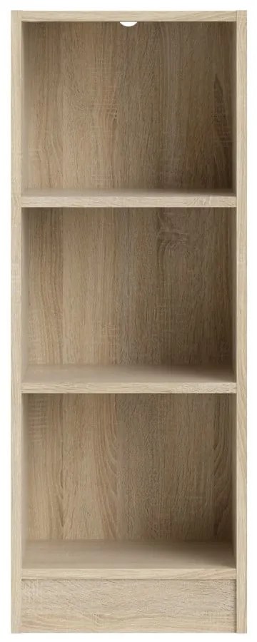 Basic könyvespolc tölgyfa dekorral, 41 x 107 cm - Tvilum