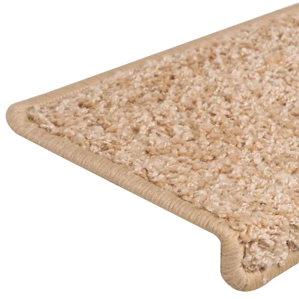 30 db lépcsőszőnyeg, 65 x 21 x 4 cm, aranyozott, téglalap alakú széllel