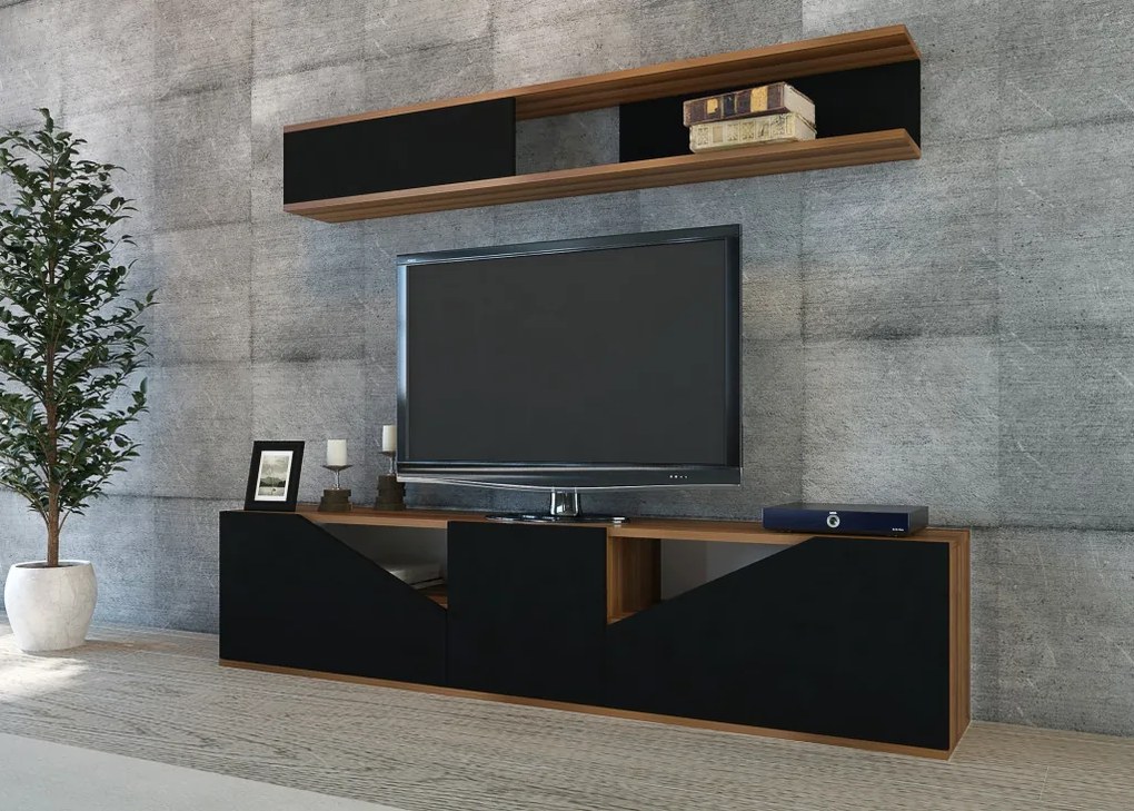 Taç - Walnut, Black