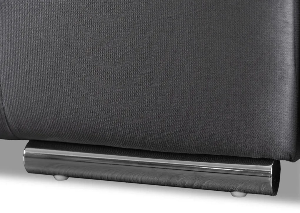 Sofa FAVIO Szara Welurowa