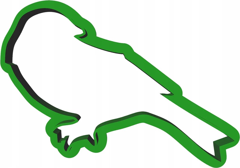 Forma Lyukasztó Sütemény- és Mézeskalácsvágó Madár 8cm