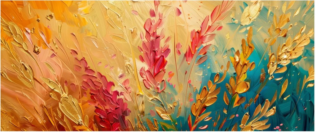 Kép - A mező festése (120x50 cm)