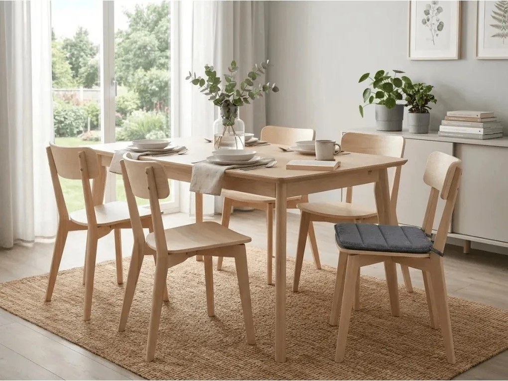 Székre való ülőpárna LINGE GREY 37x37 cm, szürke