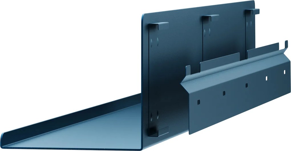 Függeszthető fém polc, sötétkék, 700 mm: JOANNE Modern