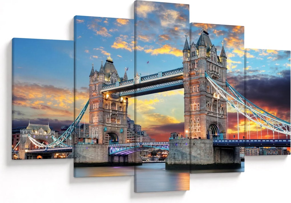 Kép - Tower Bridge, London, Anglia (150x105 cm)