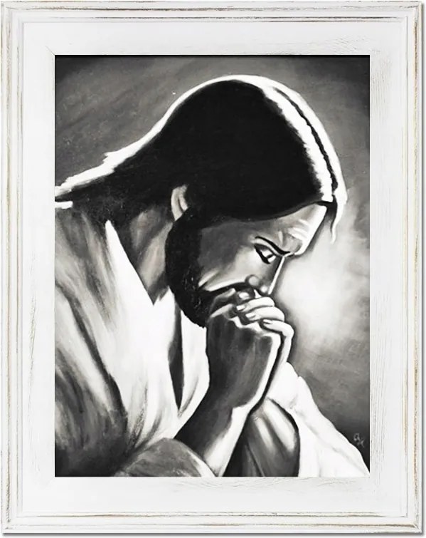 Gravírozás Ingyenes Kép Szentségimádás Kézzel Festett Kép Úr Jézus a kertben