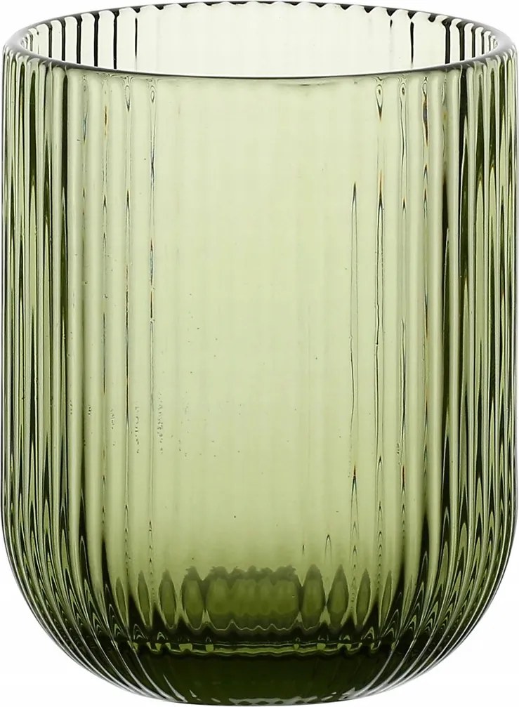 Rose&amp;tulipani Twisty pohár zöld 260 ml