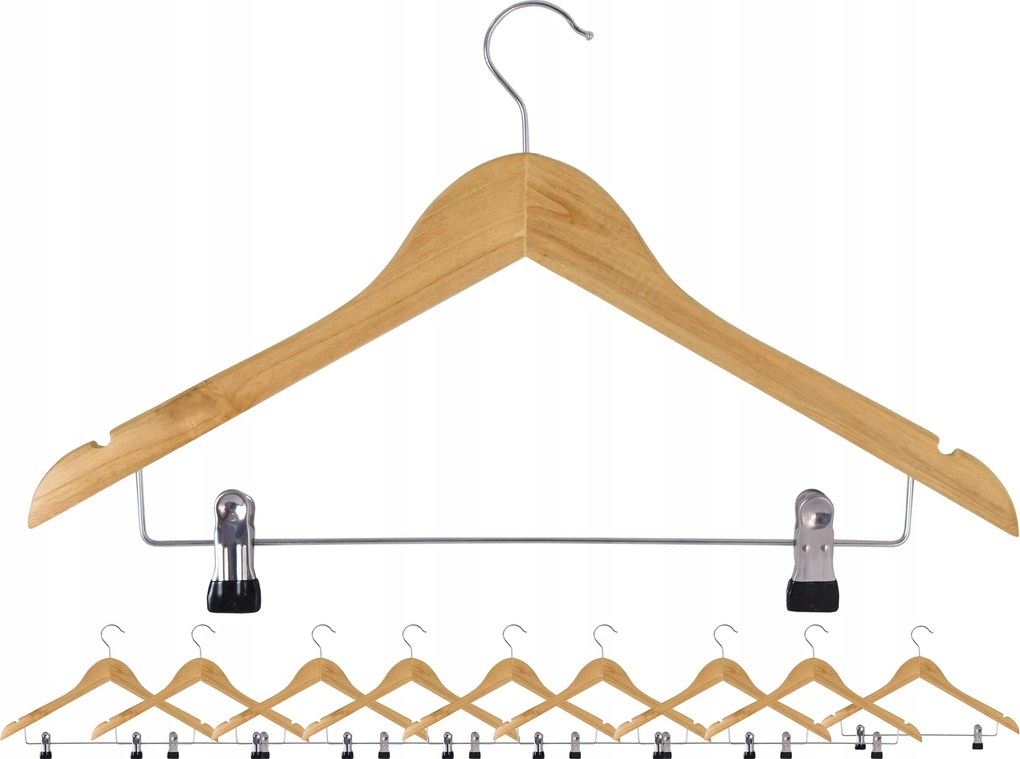 Fa Akasztó Keresztléc Klipszek Békák Akasztók Szekrényhez x10