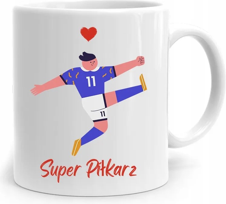 Labdarúgó Bögre Szuper Labdarúgó Ajándék fényképes nyomtatással