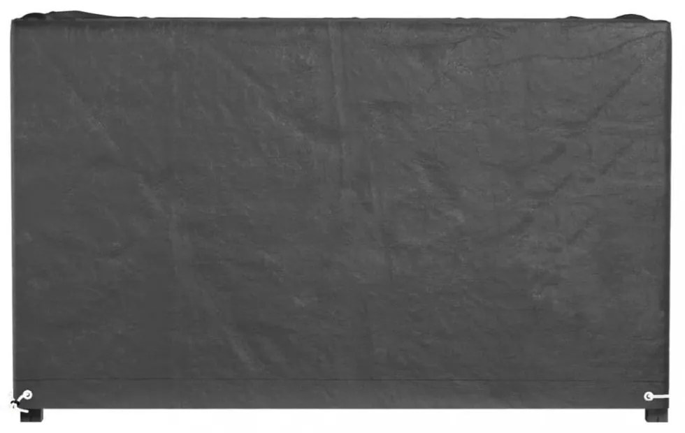 2 db téglalap alakú kerti bútorhuzat 8 fűzőlyukkal 125x55x75 cm