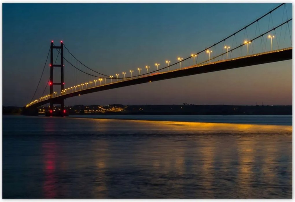 Poszterek 155x105 Megvilágított híd