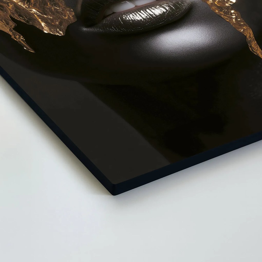 DUBLEZ | Luxus kép - Női portré aranyban