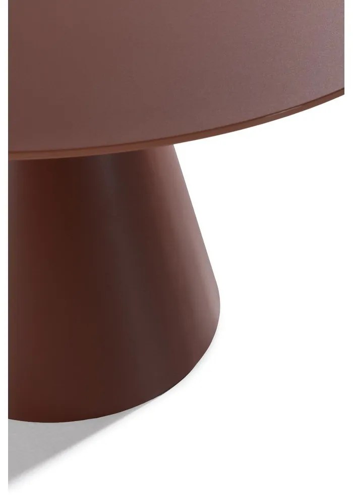 Kerek étkezőasztal üveg asztallappal ø 120 cm Vida – MOME