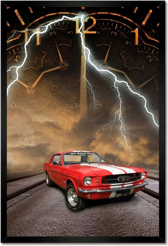 Poszter keretben 40x60 Időtálló Ford Mustang