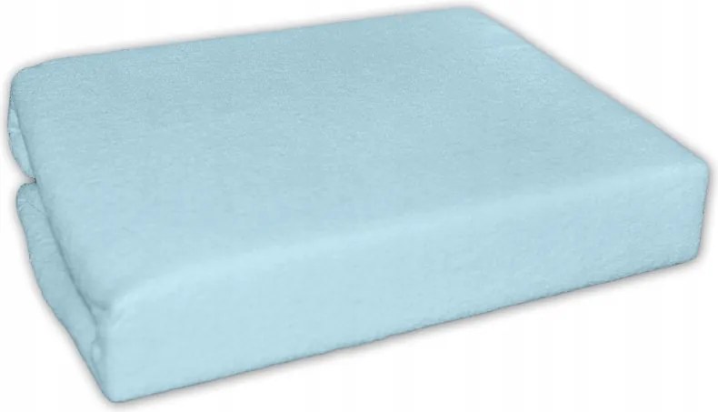 Babaágy lepedő 70x140 jersey, kék, Baby Nellys