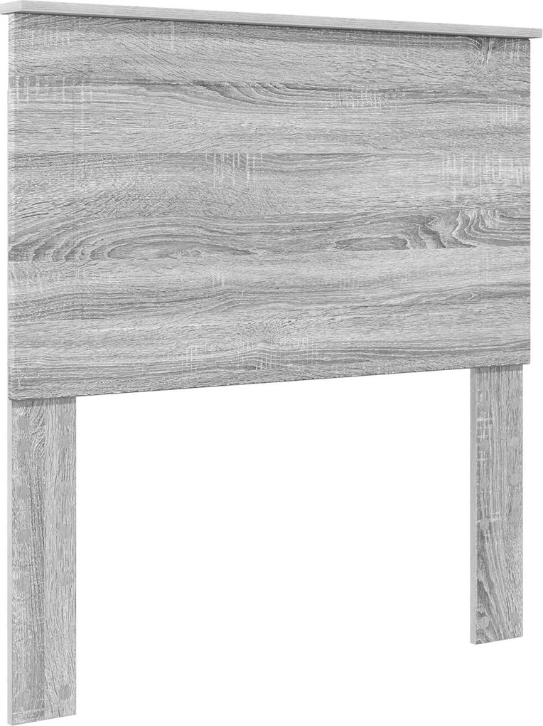 vidaXL Fejtámla Szürke Sonoma 75 cm Faanyag