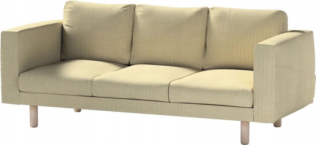 Dekoria Norsborg 3 személyes kanapé huzat Ikea barna