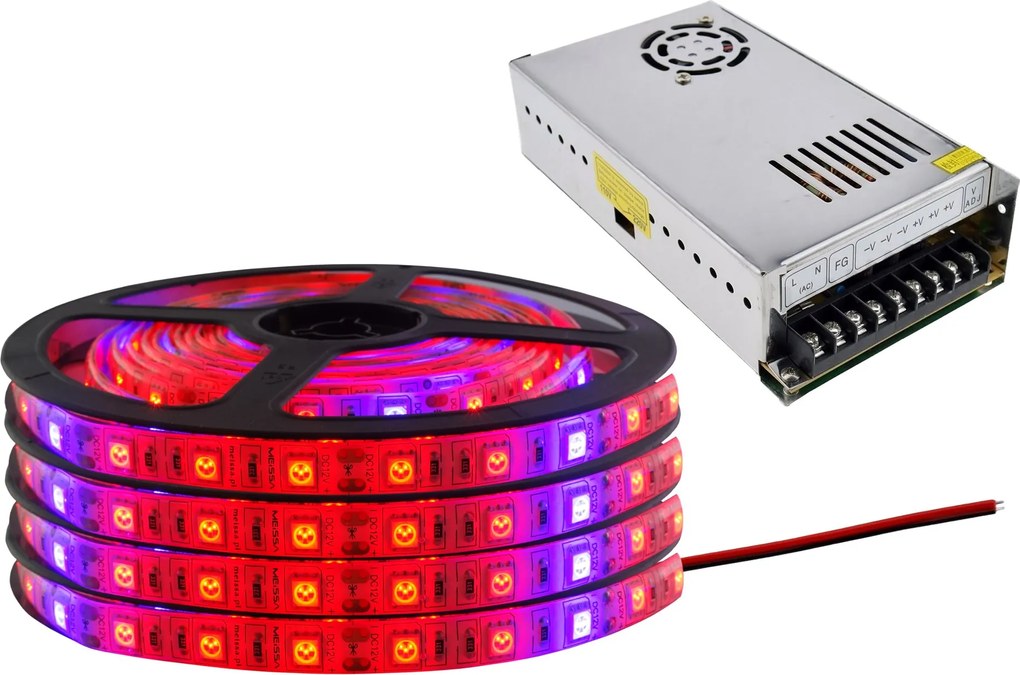 Led szalag szett 300 Grow IP65 növény növekedés 20m