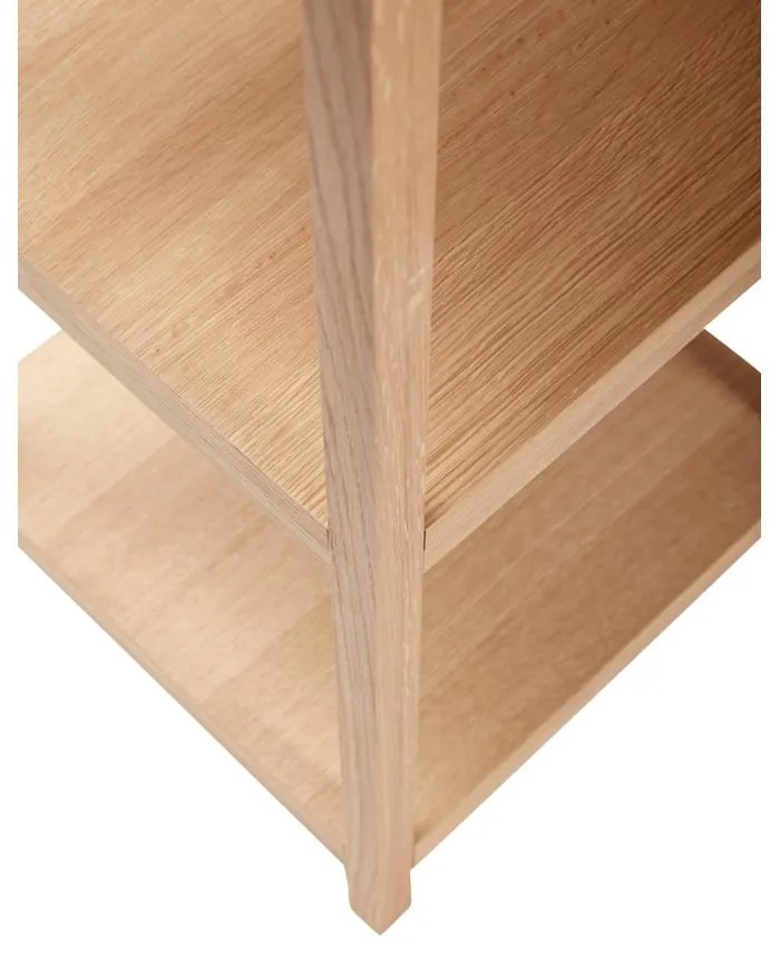 Natúr színű tölgyfa polcos állvány 45x180 cm Mason – Hübsch