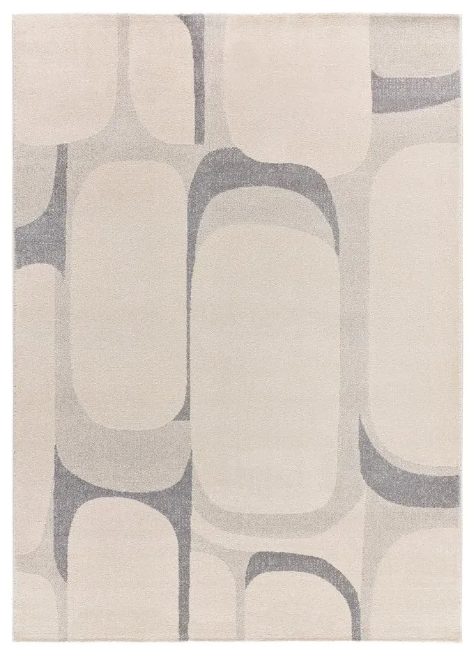 Világosszürke-krémszínű szőnyeg 80x150 cm Porto – Universal