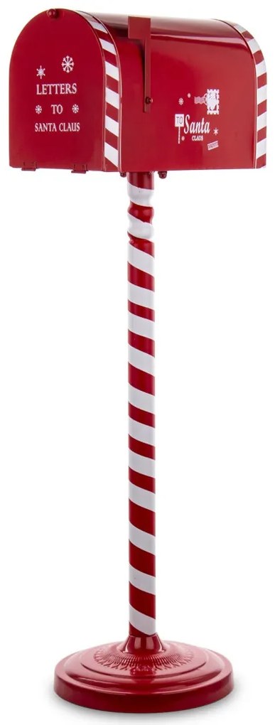 Skrzynka Na Listy metal czerwony 94x25x24 cmcm