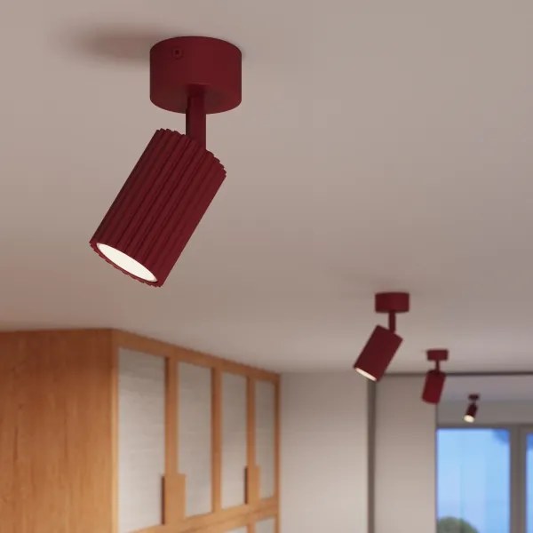 BRILAGI - LED spotlámpa CRESTO 1xGU10/10W/230V bordó